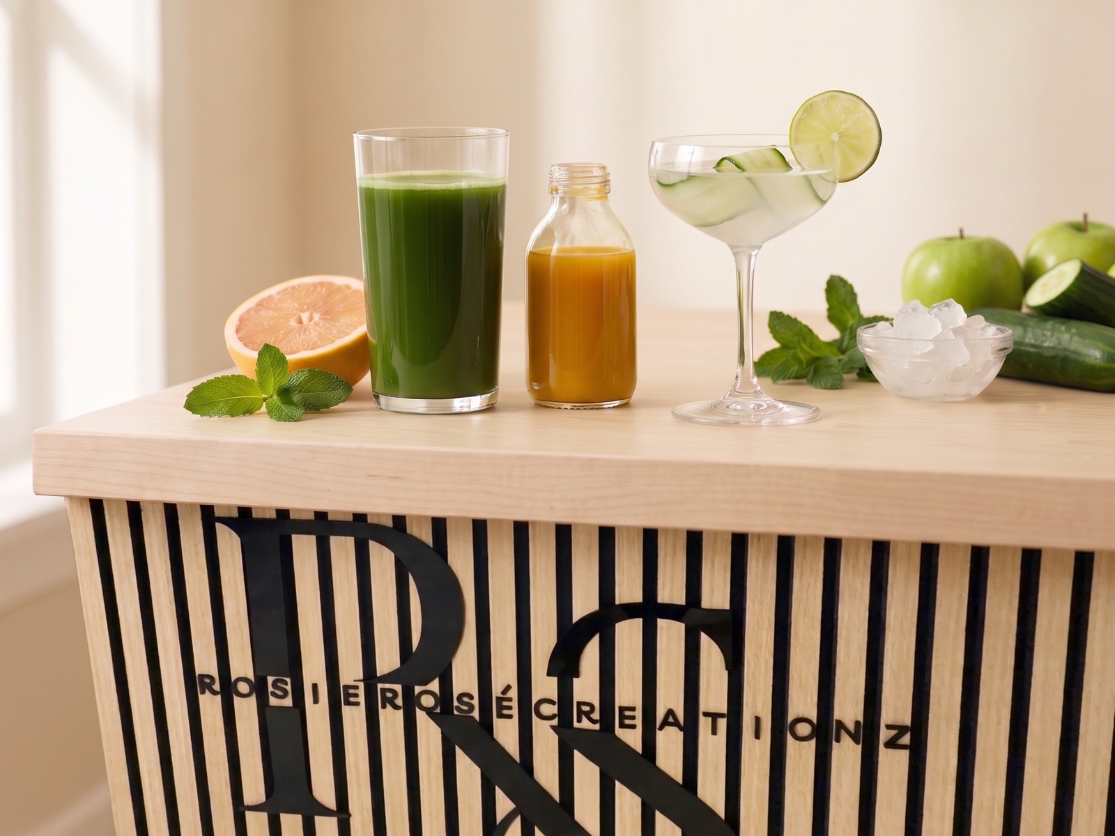 Wellness, juices and zero proof